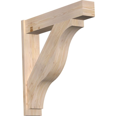 Funston Block Smooth Outlooker, Douglas Fir, 7 1/2W X 38D X 38H